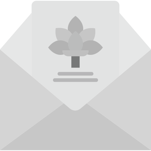 Invitation Generic Grey icon