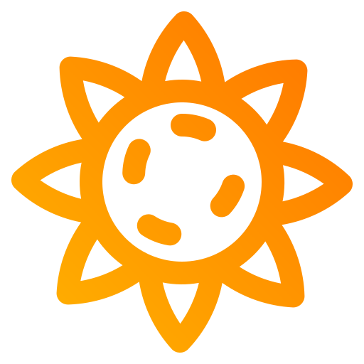 Sunflower Generic Gradient icon