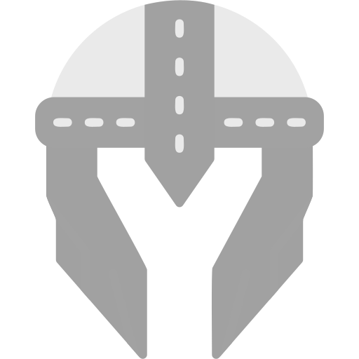 バイキングのヘルメット Generic Grey icon