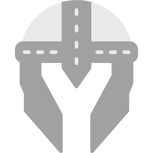 Viking helmet Generic Grey icon