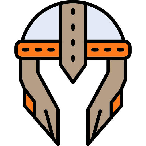 casco vikingo Generic Outline Color icono