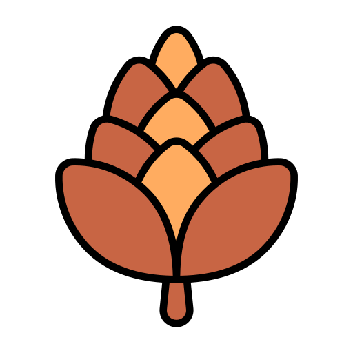 cono de pino Generic Outline Color icono