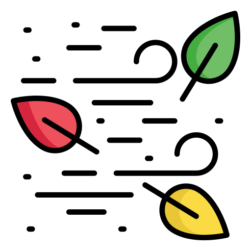 風 Generic Outline Color icon