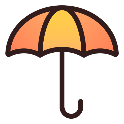 Зонтик Generic Lineal Color Gradient иконка