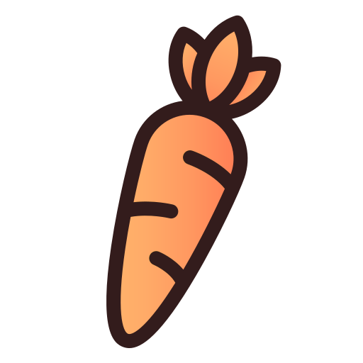 Морковь Generic Lineal Color Gradient иконка