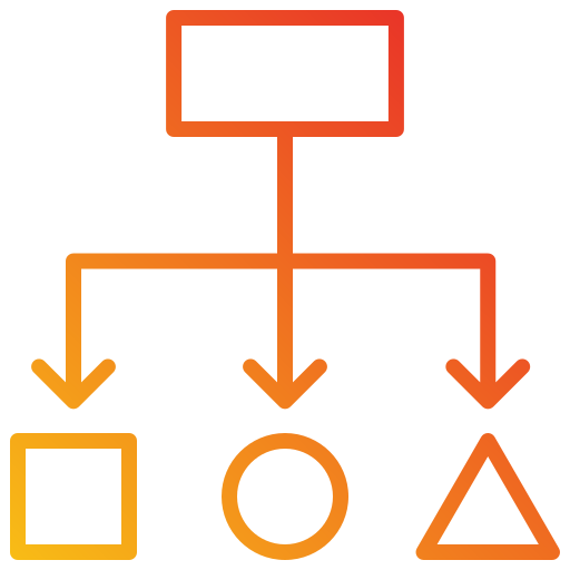 méthodologie Generic Gradient Icône