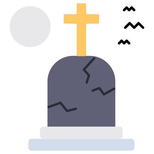 Graveyard Generic Flat icon
