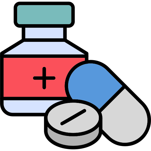 丸薬 Generic Outline Color icon