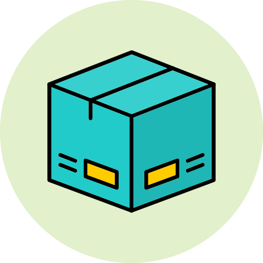 Package Generic Outline Color icon