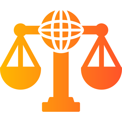 International law Generic Flat Gradient icon