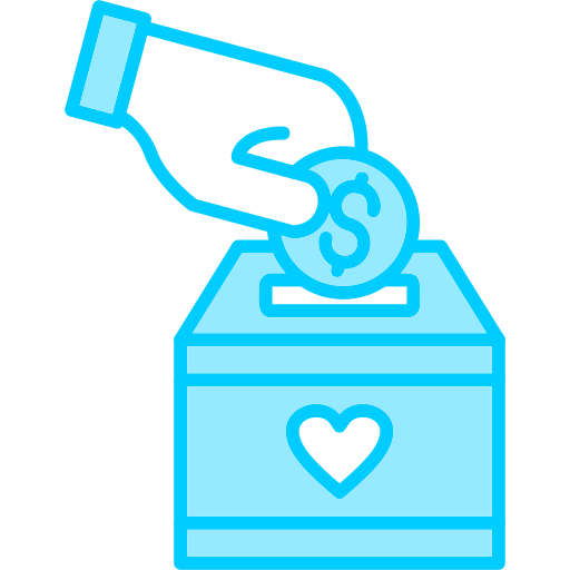 Donation Generic Blue icon