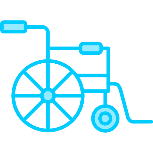 Инвалидное кресло Generic Blue иконка