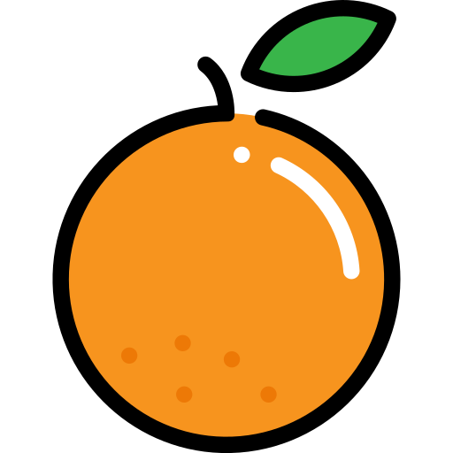 orange Generic Outline Color icon