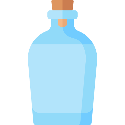 Glass bottle Special Flat icon