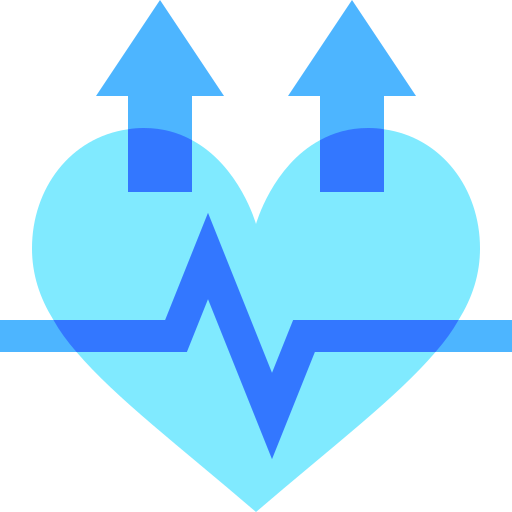 Частота сердцебиения Basic Sheer Flat иконка