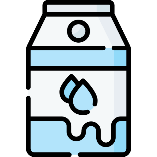 Milk box Special Lineal color icon