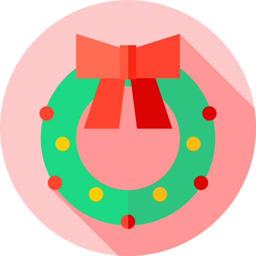 화환 Flat Circular Flat icon