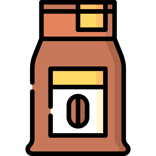 Coffee bag Special Lineal color icon