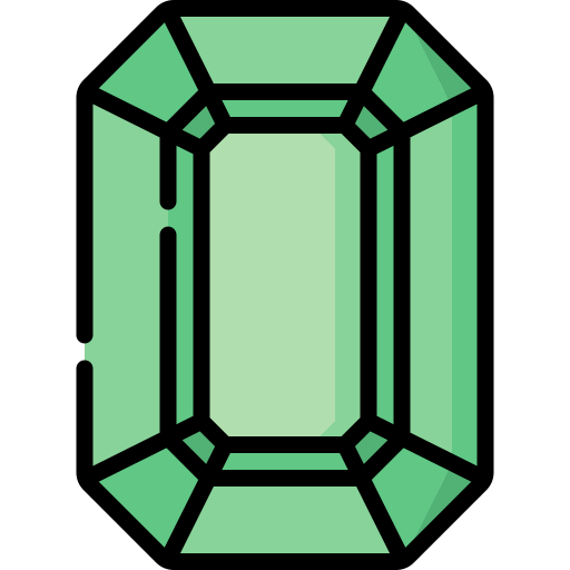 Emerald Special Lineal color icon