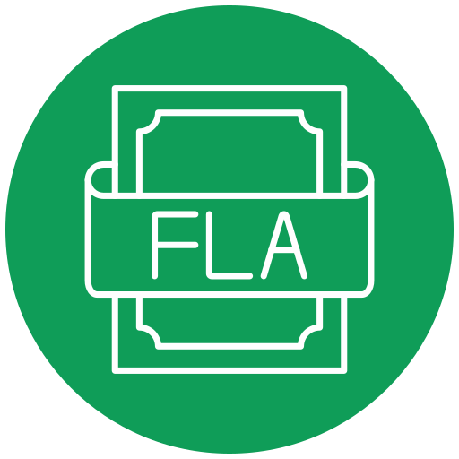 fla Generic Flat ikona
