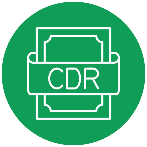 cdr Generic Flat icon