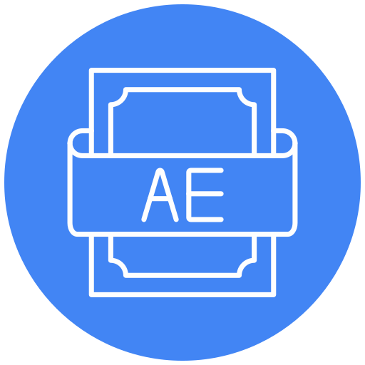 ae Generic Flat icon