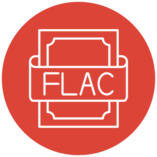 flac Generic Flat icon