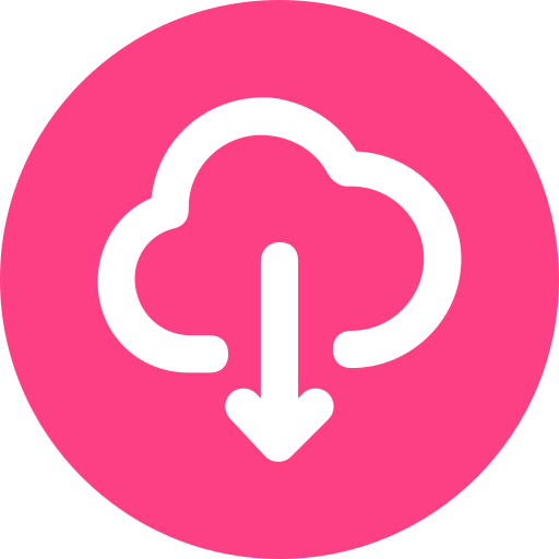 Cloud Download Generic Flat icon