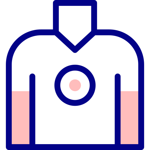 胸痛 Detailed Mixed Lineal color icon