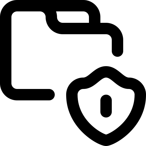 stockage de données Super Basic Orbit Outline Icône