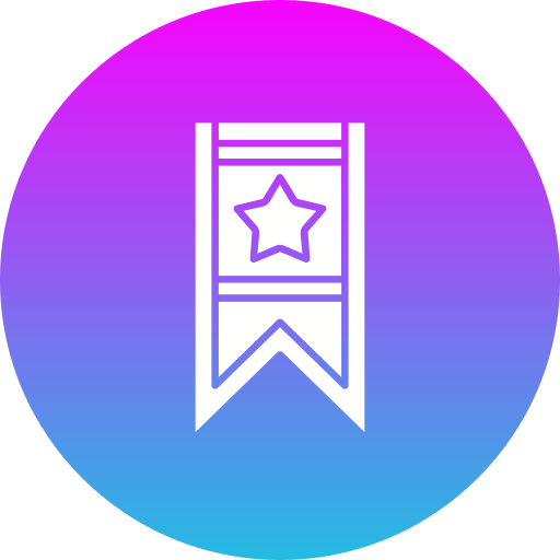 lesezeichen Generic Flat Gradient icon