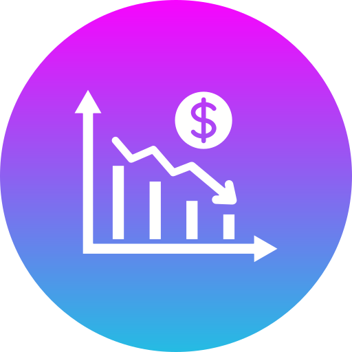 Profit and loss Generic Flat Gradient icon