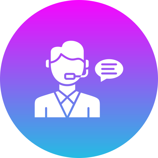 Customer service Generic Flat Gradient icon