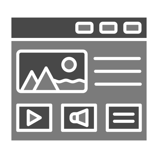 diseño web Generic Grey icono