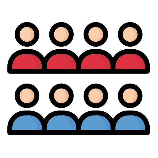 Audience Generic Outline Color icon