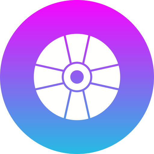 discos compactos Generic Flat Gradient icono