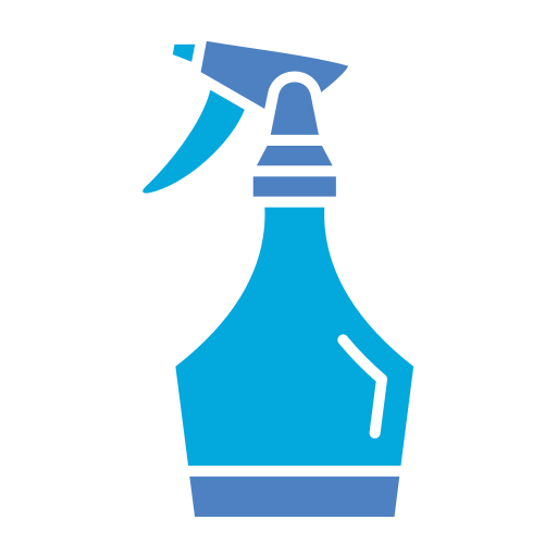 garrafa de spray Generic Blue Ícone