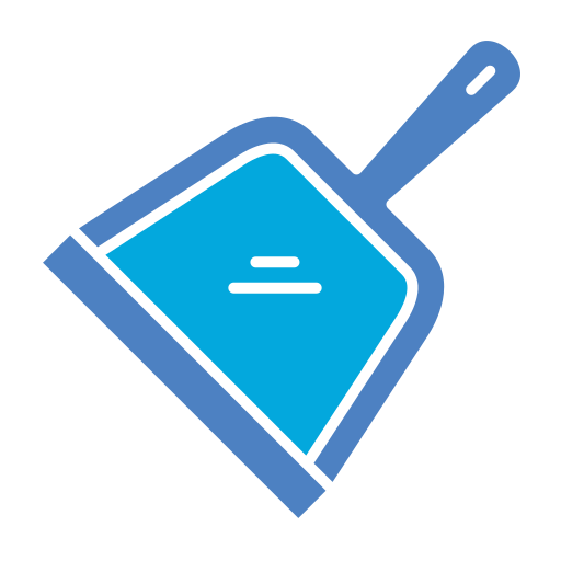 Dustpan Generic Blue icon