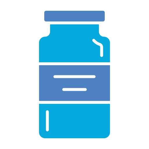 瓶 Generic Blue icon