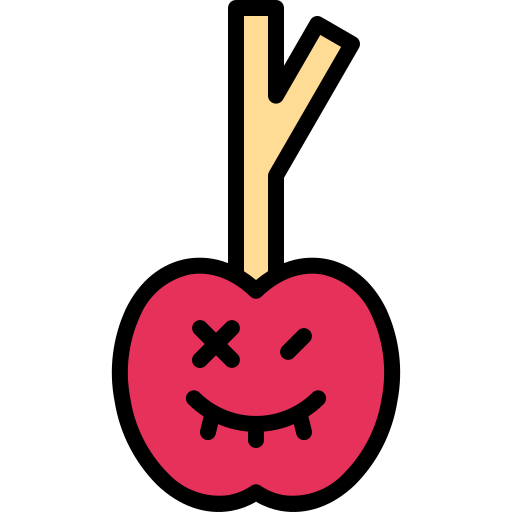 karmelizowane jabłko Generic Outline Color ikona