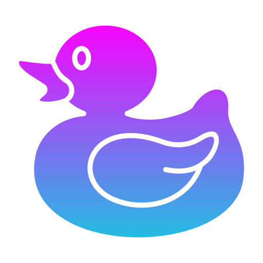 Duck Generic Flat Gradient icon