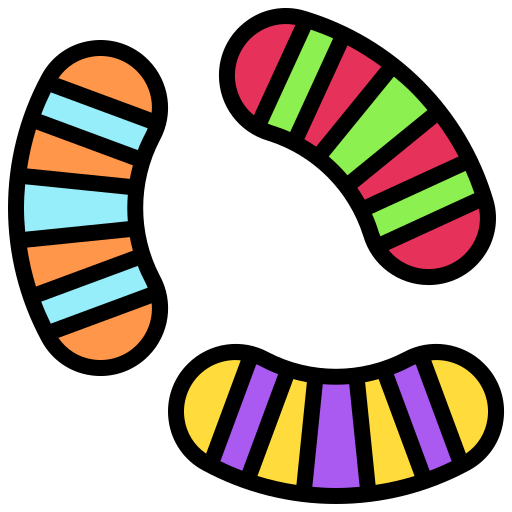 frijolitos confitados Generic Outline Color icono