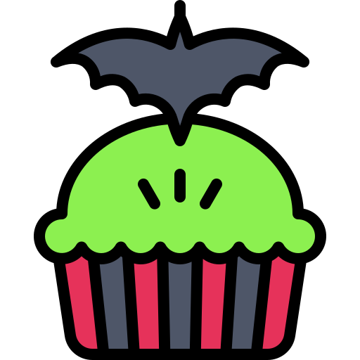 Cupcake Generic Outline Color icon