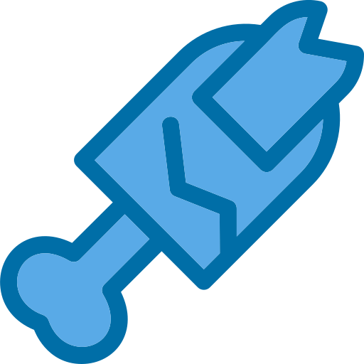 dedo Generic Blue icono