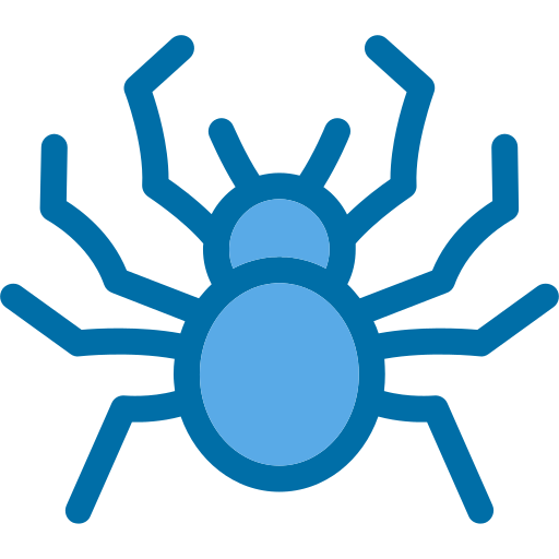 Spider Generic Blue icon