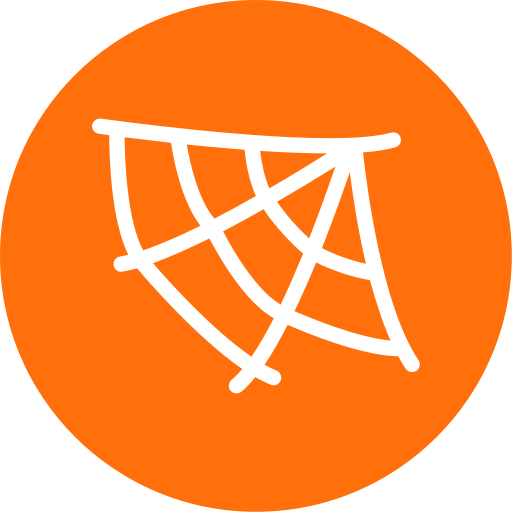 spinnenweb Generic Flat icoon