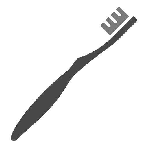 歯ブラシ Generic Grey icon