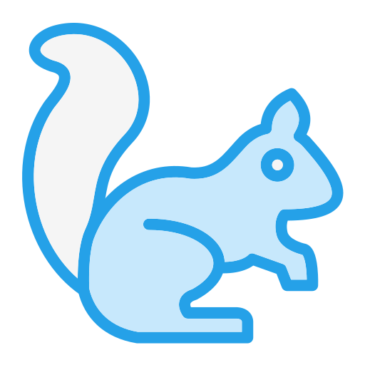 eichhörnchen Generic Blue icon