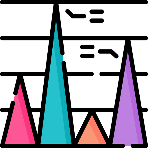 graph Special Lineal color icon