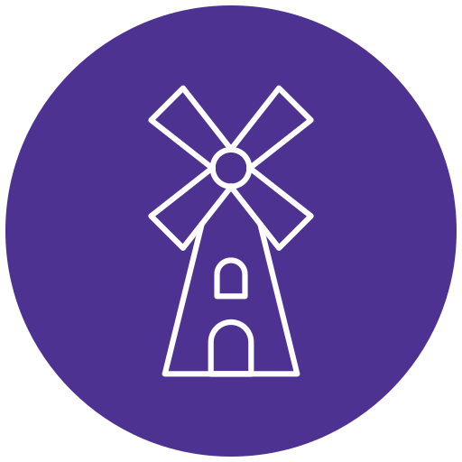 windmolen Generic Flat icoon